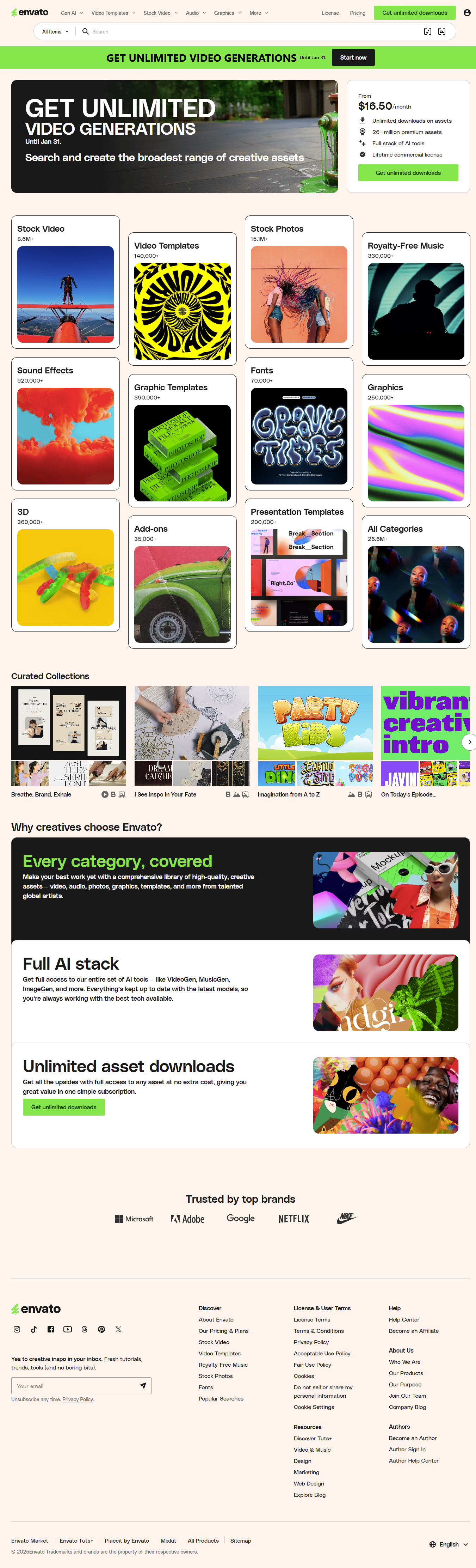 Envato Elements preview